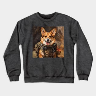 Tactical Corgi Crewneck Sweatshirt